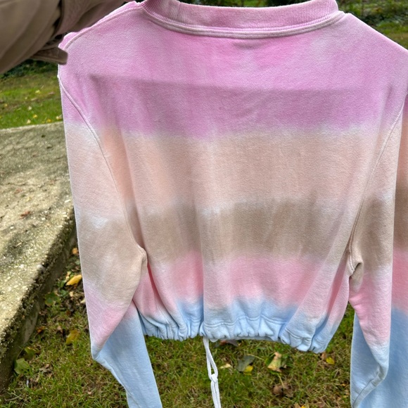 PINK victoria secret tye dye crop top - Picture 3 of 6